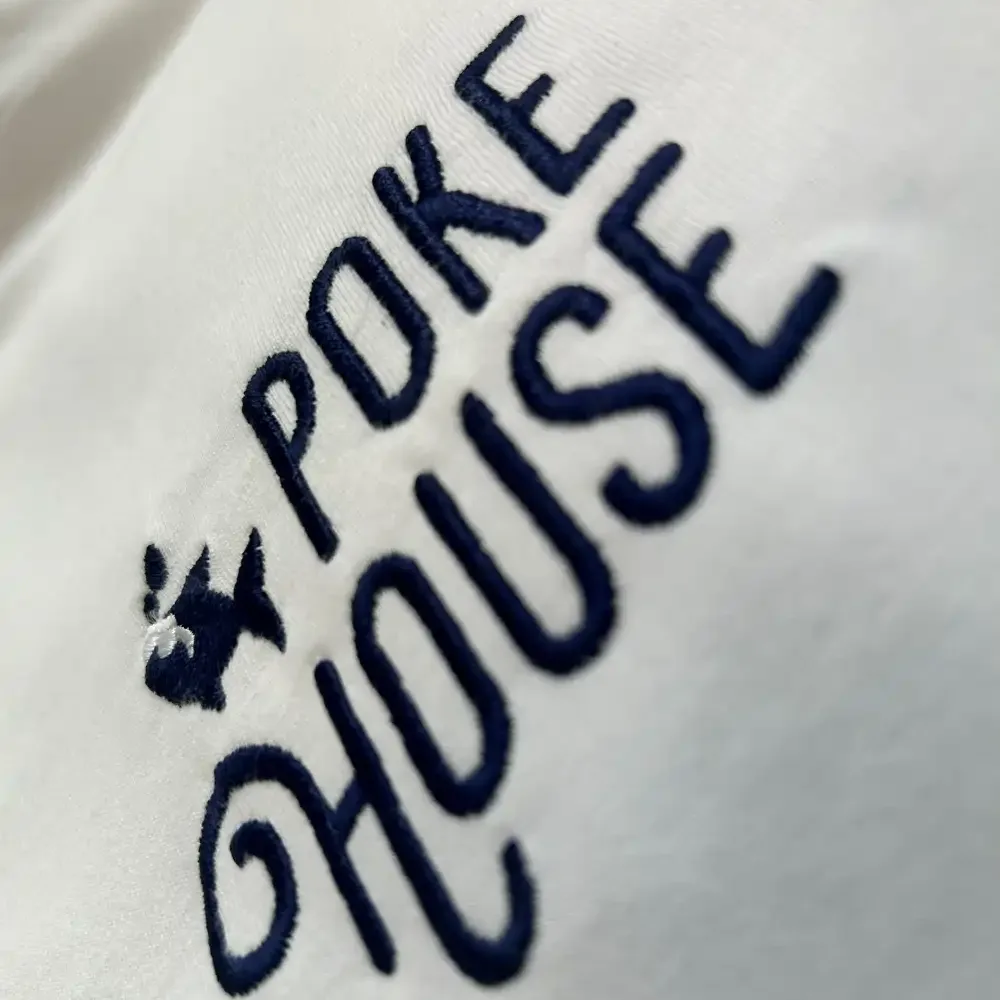 Poke House Team T-shirts - Embroidery