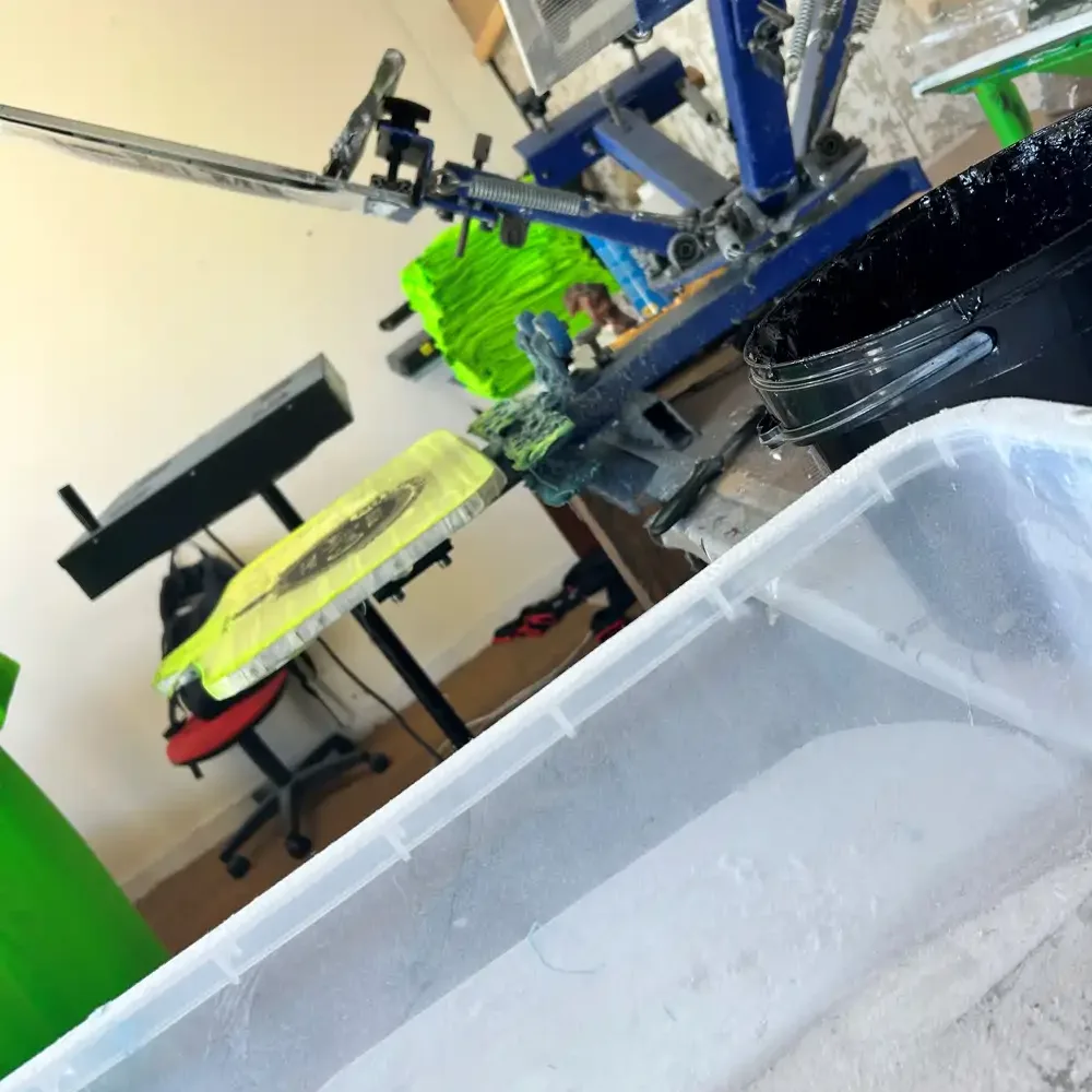 Screen Printing Carousel